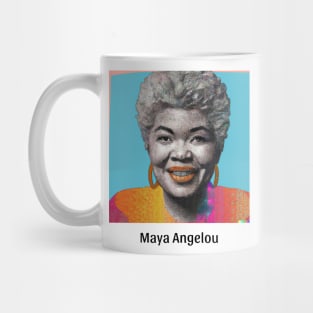 Maya Angelou Portrait Design Mug